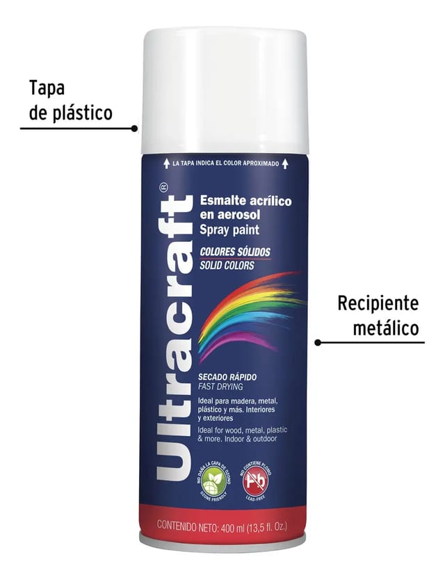 SPRAY BLANCO BRILLANTE 40022