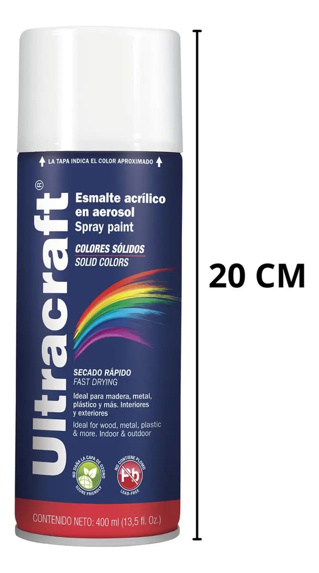 SPRAY BLANCO BRILLANTE 40022