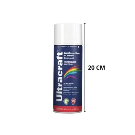 SPRAY BLANCO MATE ULTRACRAFT 40038