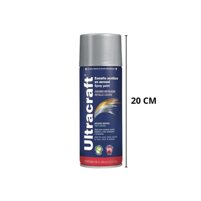 SPRAY ALUMINIO ULTRACRAFT 40030