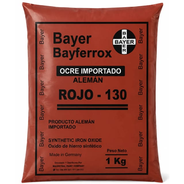 OCRE ROJO BAYER FERROX 1KG