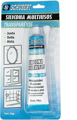 SILICONA TRANS.50 ML SACHET SCHUBERT