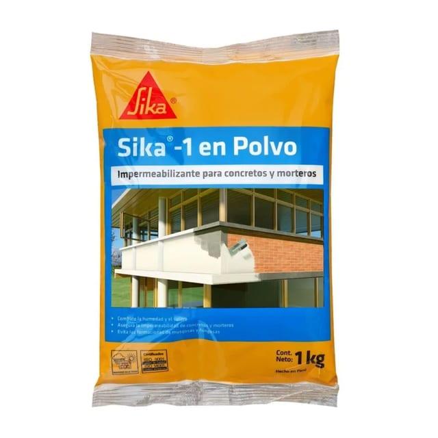 SIKA EN POLVO 1 KL ADITIVO CONCRETO