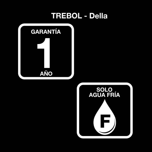 LLAVE GANSO CROMADO PARED TREBOL