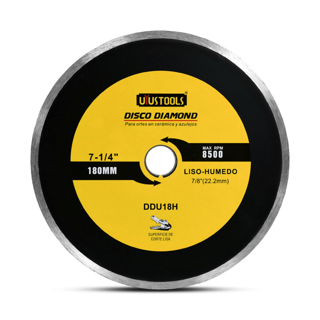 DISCO HUMEDO P/CERAMICA 180MM 7" UYUSTOOLS  DDU18H