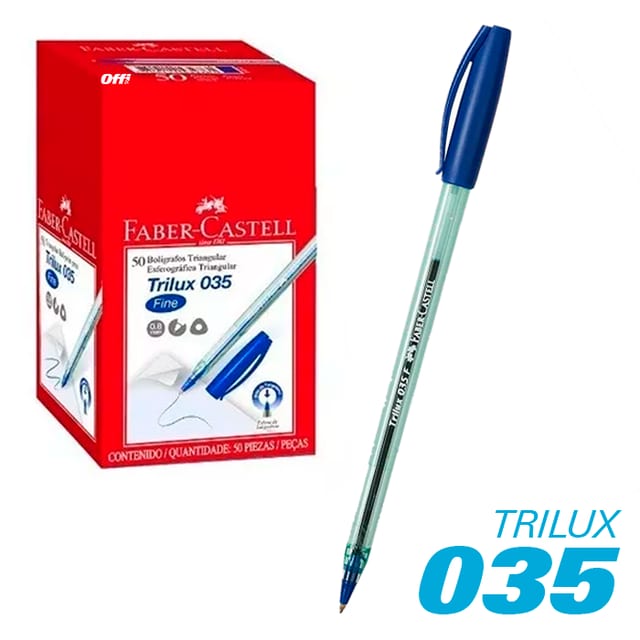 LAPICERO FABER CASTELL TRILUX 035