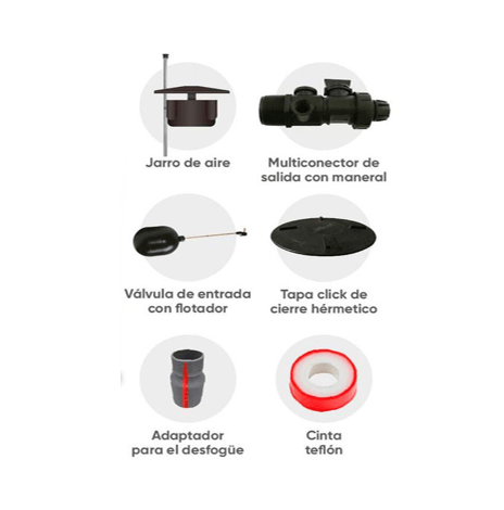 ACCESORIO TANQUE 1100 LTS
