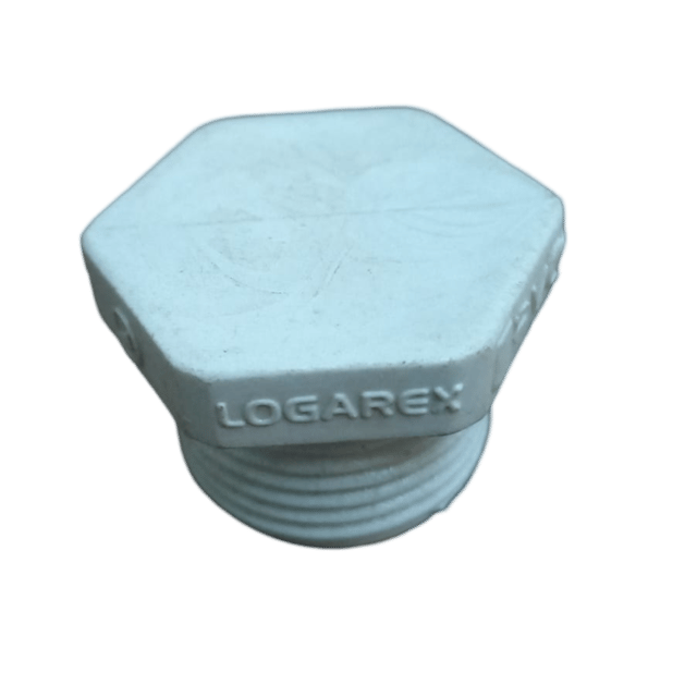 TAPON 1 PVC MACHO LOGAREX