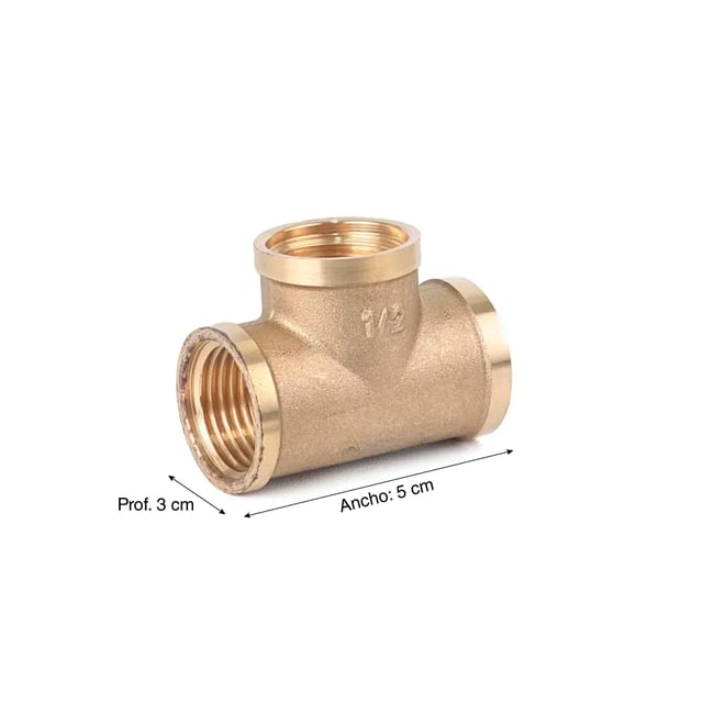 TEE 1/2 BRONCE PESADA AK