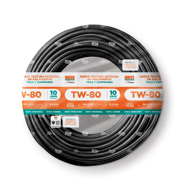 CABLE 10-TW AWG INDECO "O"