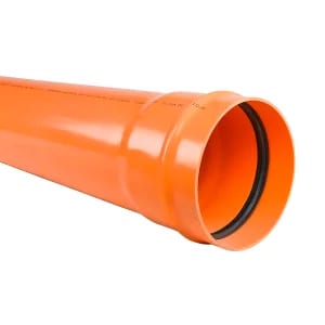 TUBO 6"X6MT 160MM S25 DAS. NICOLL