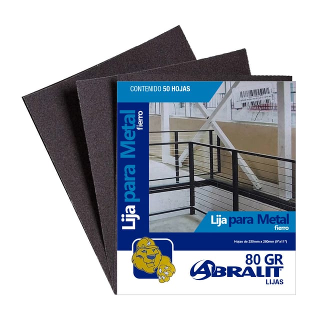 LIJA 80 METAL ABRALIT