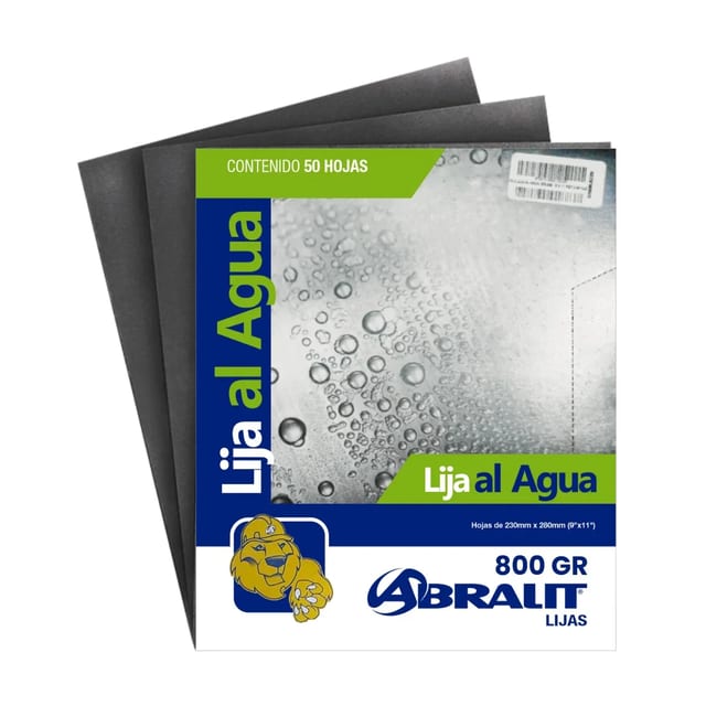 LIJA 800 AL AGUA ABRALIT