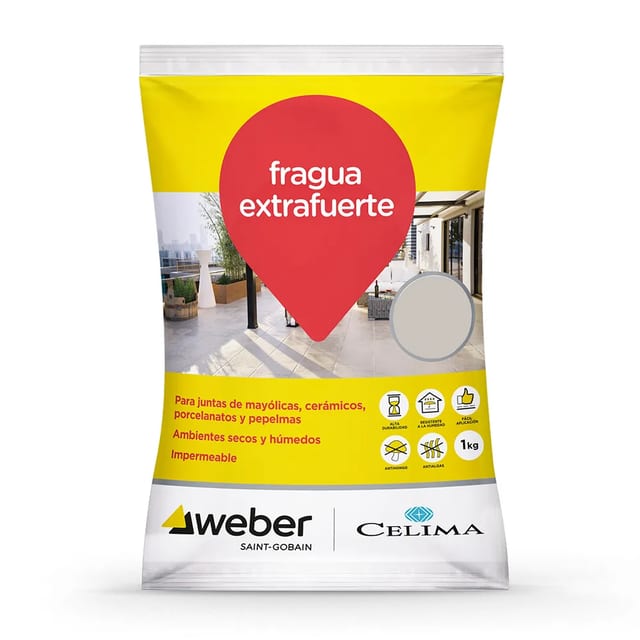 FRAGUA GRIS PLATA CELIMA 1KL