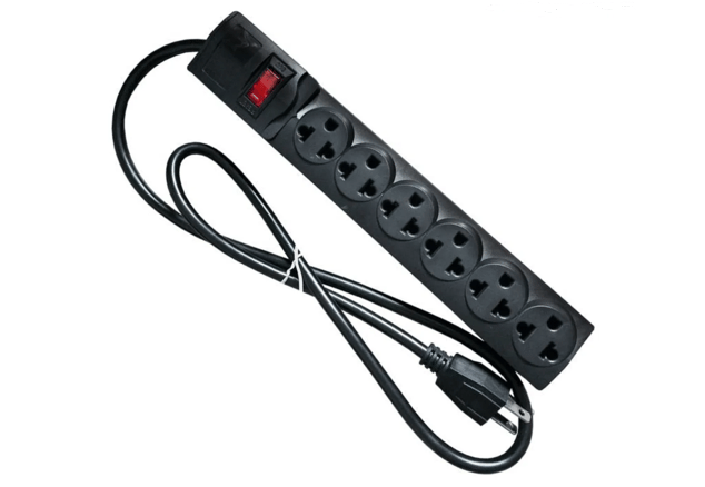 SUPRESOR PICOS 1X6 NEGRO CBS
