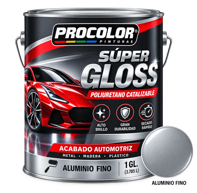 SUPER GLOSS ALUMINIO FINO VELSALIT 1GL
