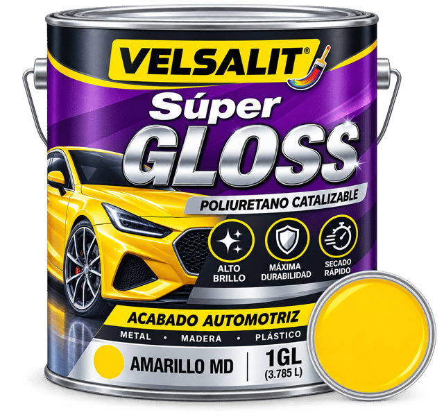 SUPER GLOSS AMARILLO MD VELSALIT 1GL