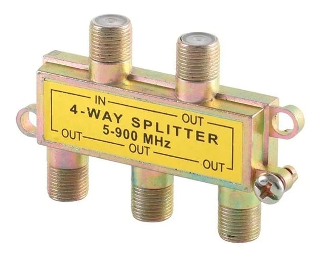 SPLITTER 4-SALIDAS 5-900MHZ