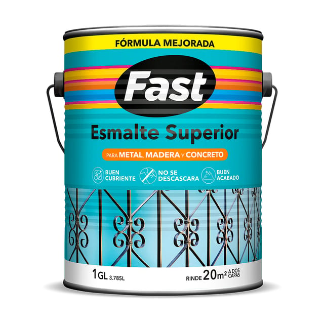 ESMALTE ROJO TONER 1GL FAST