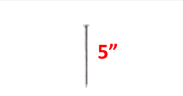 CLAVO 5" ALBAÑIL 1KG