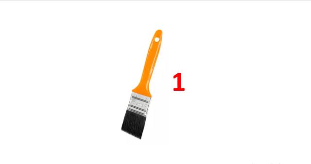 BROCHA 1" PIONERO M/NARANJA