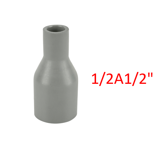 REDUCCION 1/2A1/2" S/R PVC ECO