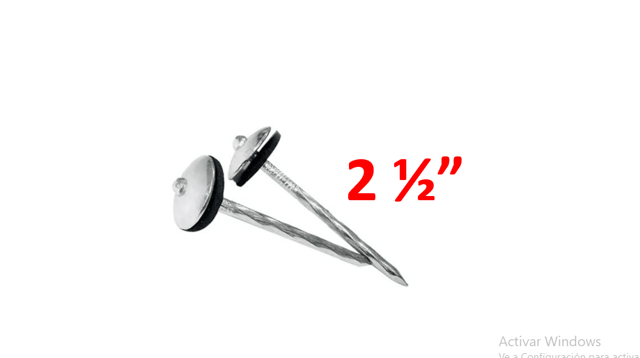 CLAVO 2 1/2" CALAMINA C/JEVE