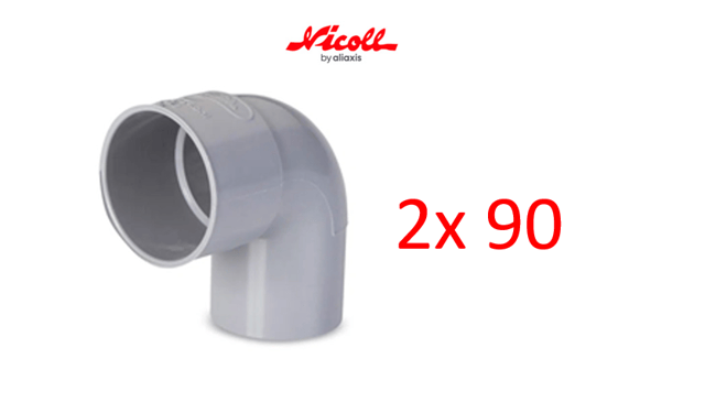 CODO 2"X90° DESAGUE SAL PVC NICOLL