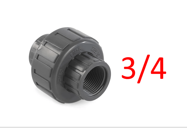 UNION 3/4" C/R PVC NICOLL