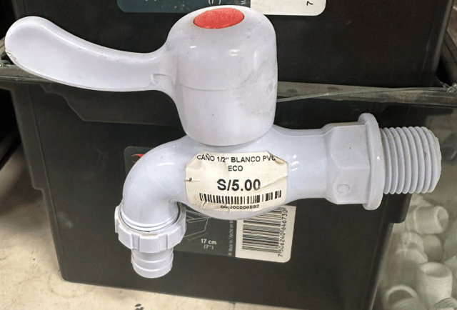 CAÑO 1/2" BLANCO PVC ECO