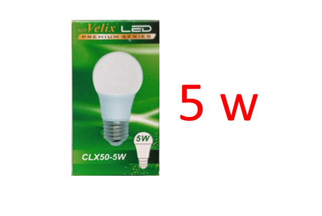 FOCO 5W PERA LED PHELIX