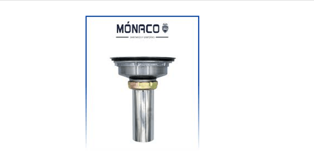 CANASTILLA 4" DESAGUE LAVATORIO MONACO/SHUB