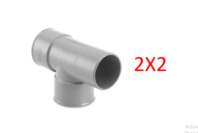 TEE 2"X 2" DESAGUE PVC NICOLL
