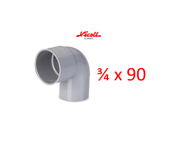 CODO 3/4"X90º SP NICOLL
