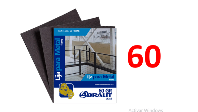 LIJA 60 METAL ABRALIT
