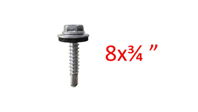 AUTOPERFORANTE 8X3/4" HEX C/BROCA UYUSTOOLS
