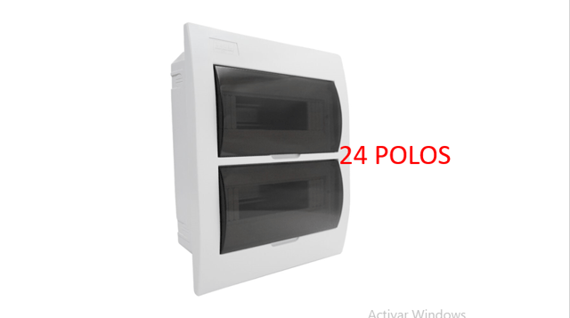 TABLERO 24 POLOS RIEL METÁLICO KADISA