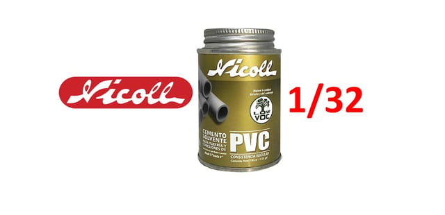 PEGAMENTO DORADO 1/32 GL PVC NICOLL