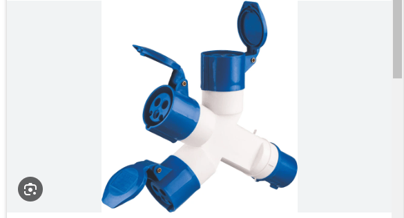 ENCHUFE INDUSTRIAL TRIPLE 220V 16A TYPE 1013 DAMISA
