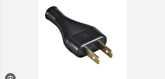 ENCHUFE PLANO NEGRO ECO