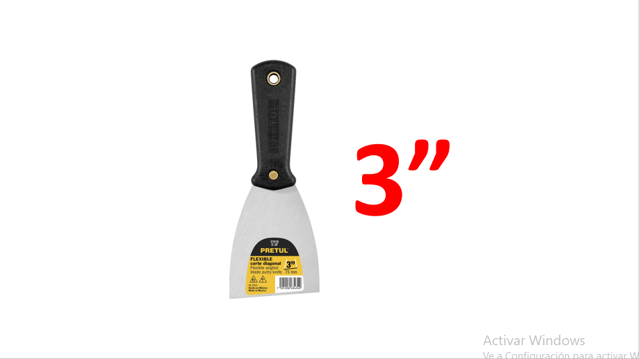 ESPATULA 3" PRETUL 21516