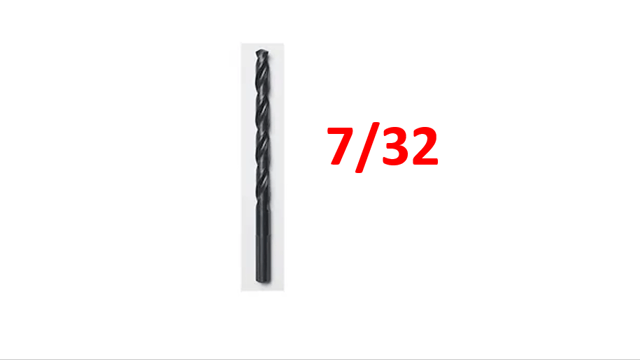 BROCA METAL 7/32 NEGRO MEISSNER