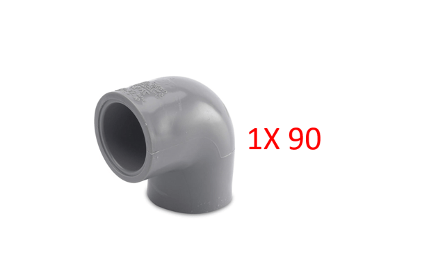 CODO 1"X90º SP. PVC NICOLL