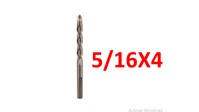 BROCA CONCRETO 5/16X4 TRUPER 11212