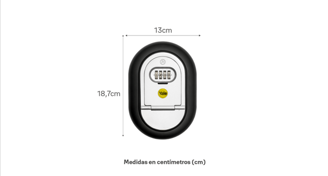 CAJA LLAVES YALE DE SEGURIDAD