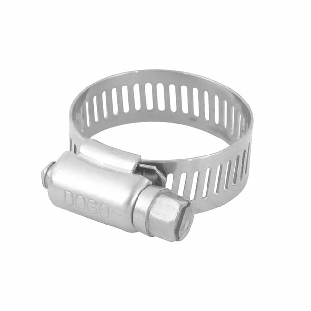 ABRAZADERA 1" SIN FIN ACERO INOX TAIWAN {{