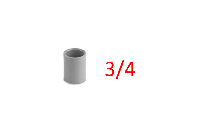 UNION 3/4" SP PVC NICOLL