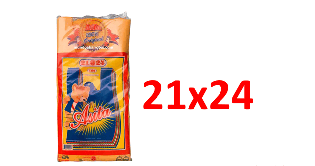 BOLSA CHEQUERA 21X24 1PQX100
