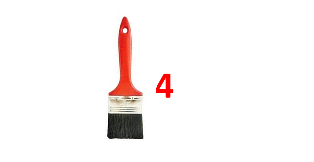 BROCHA 4" PIONERO M /NARANJA
