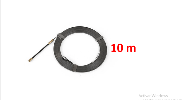 GUIA PASACABLE 10M METAL